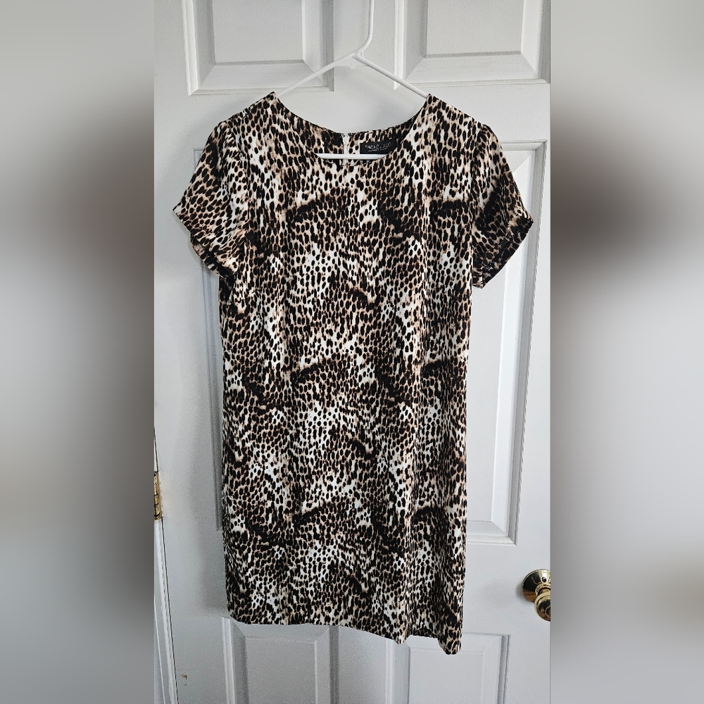 NWT Rachel Zoe Leopard sheath dress